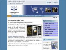 Tablet Screenshot of jurisinterlaw.com